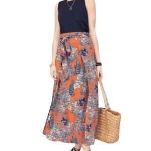 Cabi Women’s Calypso Maxi Skirt Size Medium Paradise Floral